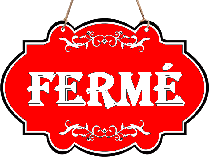 Fermé